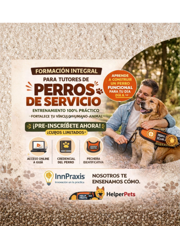 FORMACIÓN INTEGRAL PARA TUTORES DE PERROS DE SERVICIO